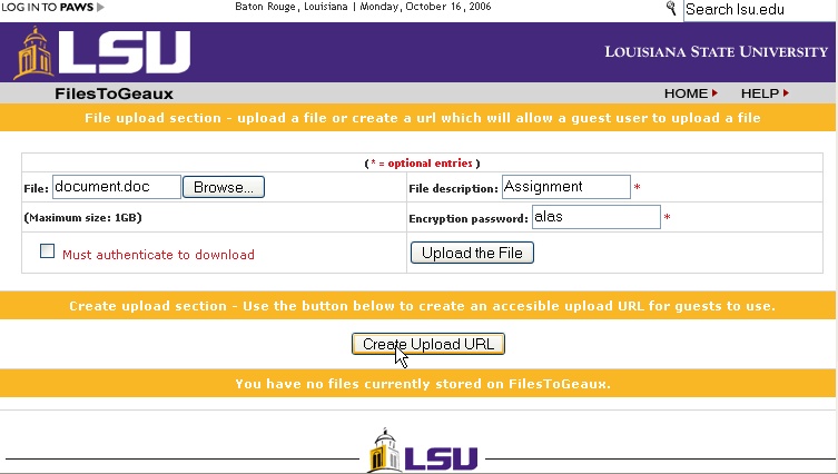 free image upload url. Click Create Upload URL. 6. Your file is now stored on the server.
