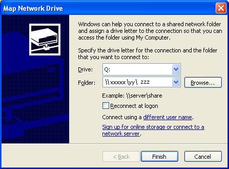 Click Map Network Drive Click Map Network Drive