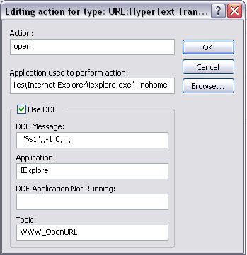 editing action type box 