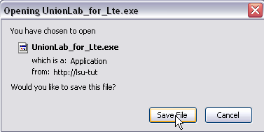 Download prompt