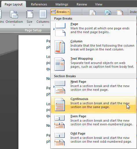 screen shot step 2
