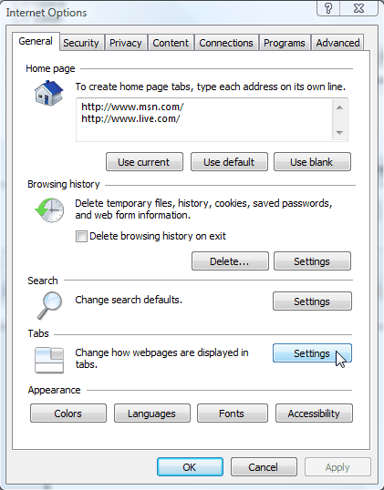 Screenshot of step 3