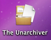 Screen shot of the unarchiver