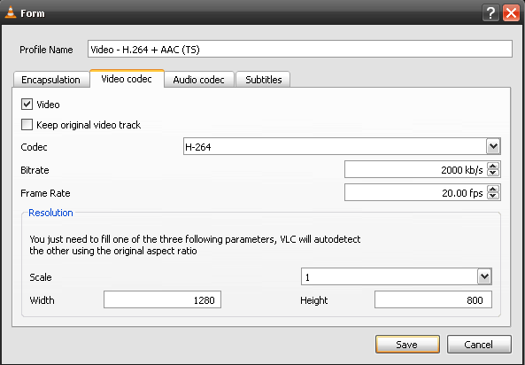 Video codec