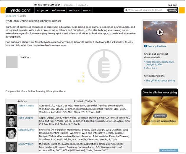 image of navigation by author screen shot