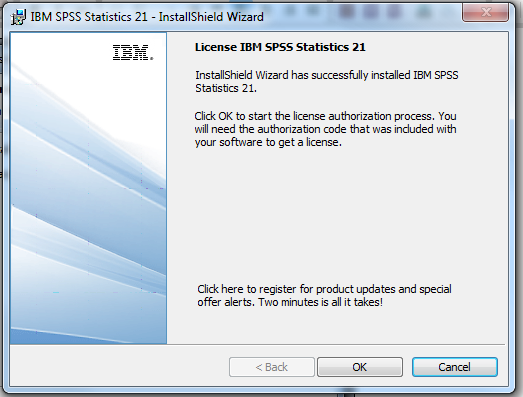 screenshot of confirming installation, click OK