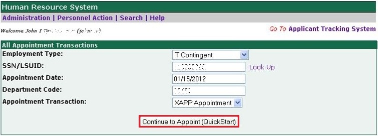 screenshot of found id with continue to... highlighted