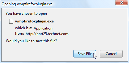 screenshot of the save file window.