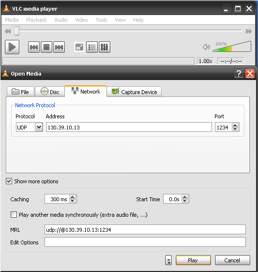 screenshot of Open Media