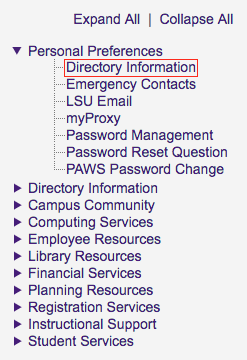 information grok directory portal address change would which choose