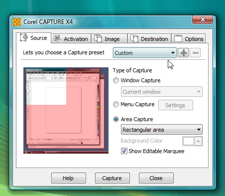 screenshot of step 1