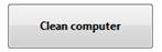 Clean computer button.