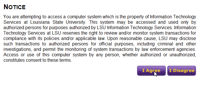 Pingone user agreement and the I Agree button that you must click.