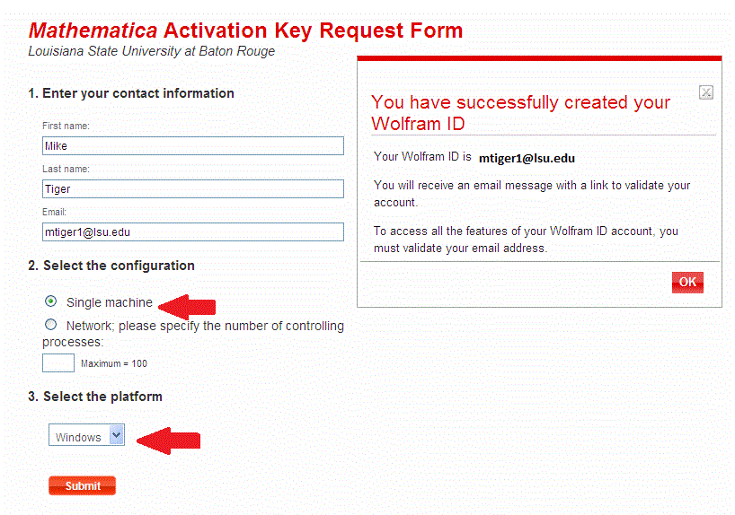 Mathematica 8 contact information login