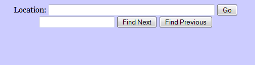 Web Anywhere search box