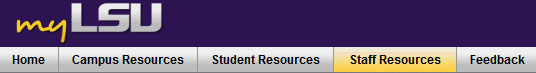 Staff Resources tab
