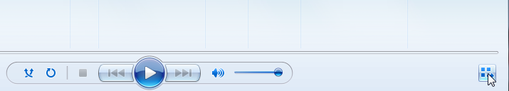 Now playing window.