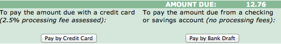 payment options in myLSU