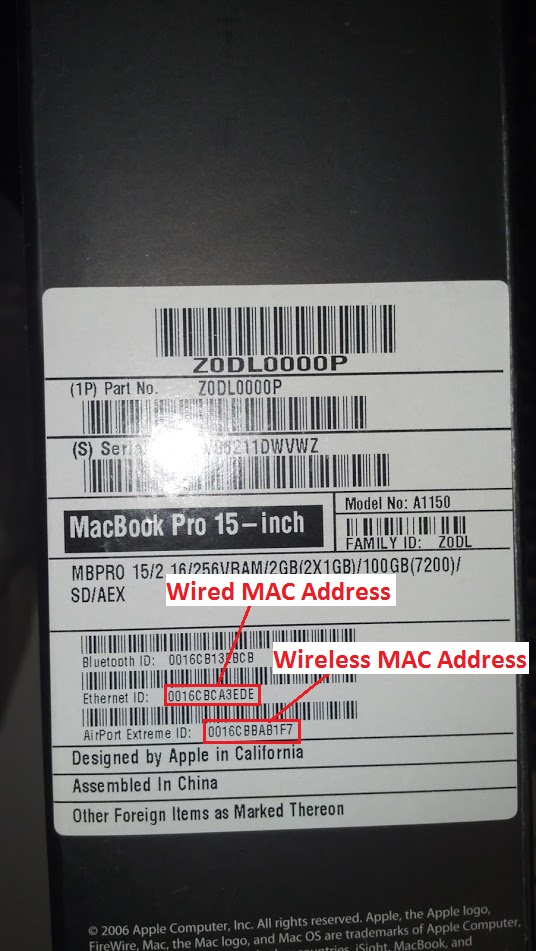 ps3 mac address trincoll