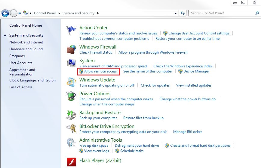 how to allow windows update through firewall