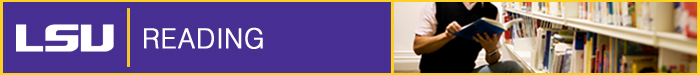 the LSU Reading banner image