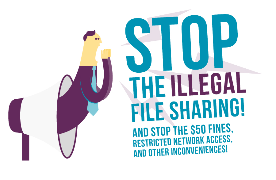 Is it illegal to download files from the Internet?