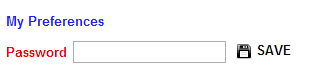 Applying changes via password.