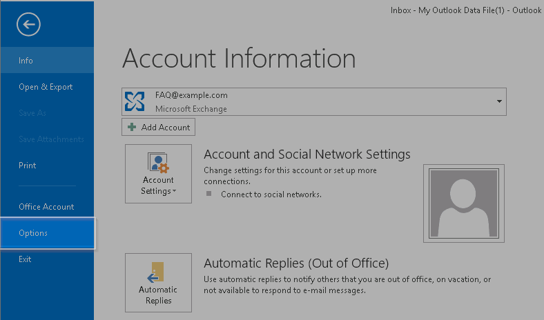 File Option