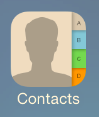 Contacts Icon