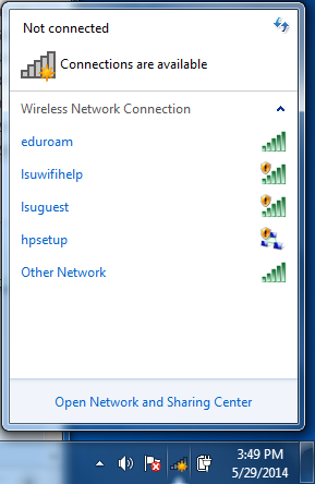 How to connect your computer with Windows 7 to the Wi-Fi network Eduroam -  1st Faculty of Medicine