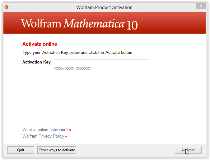 mathematica 10.3 activation key