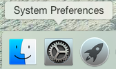 System Preferences Selection Yosemite