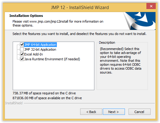 Installation options