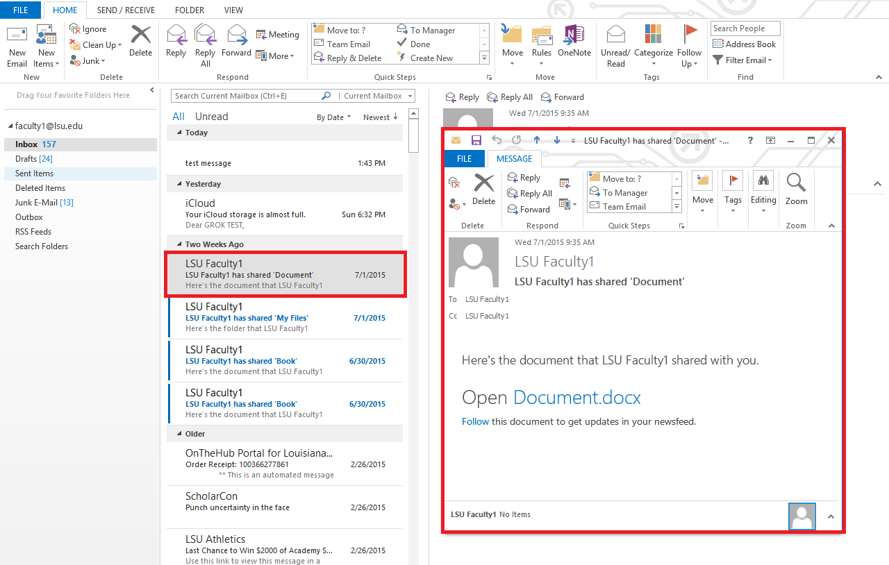 how to view headers outlook 2016