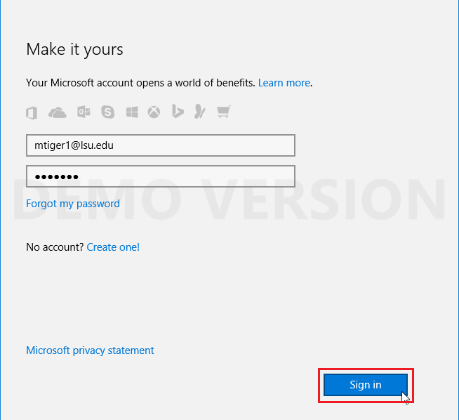 Microsoft Account: Creating a Microsoft Account