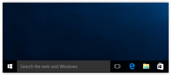 search the web and windows tab windows 10