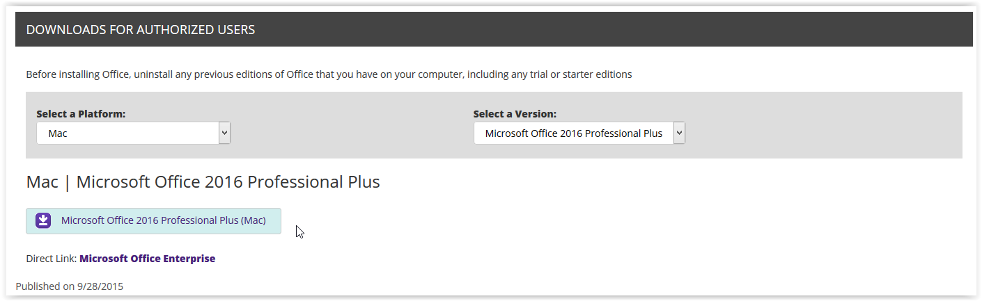 Office home & business 2016 for mac trial