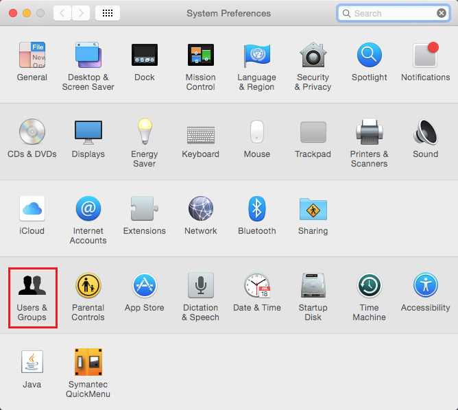 Users & Groups icon