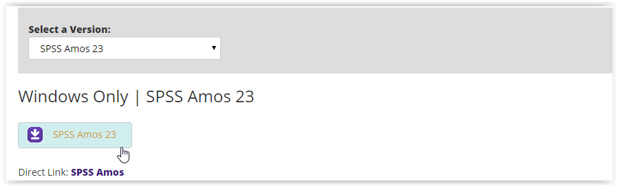 downloading spss amos 23 on tigerware