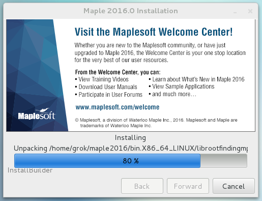 install maple 13 ubuntu