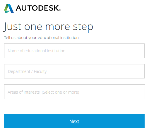 Autodesk educational institution information