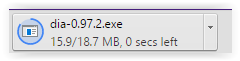 google chrome download button