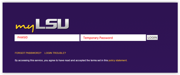myLSU portal