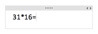 Example calculation
