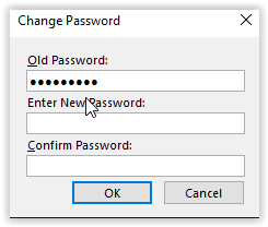 change password