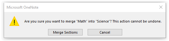 merge completion window