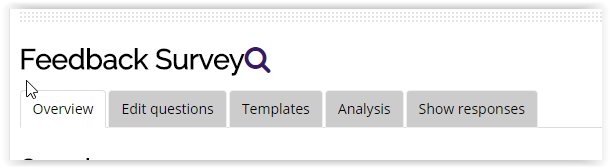 the overview tab