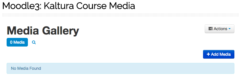 Course Media Gallery