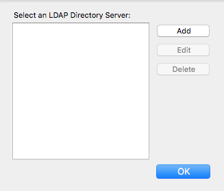 Add Directory window