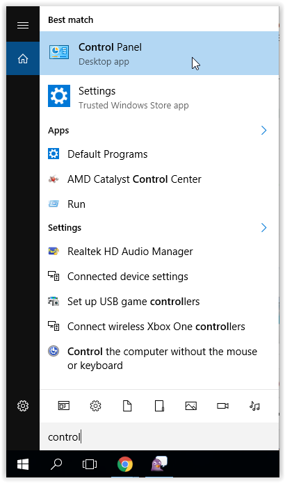 Remote access to store windows 10